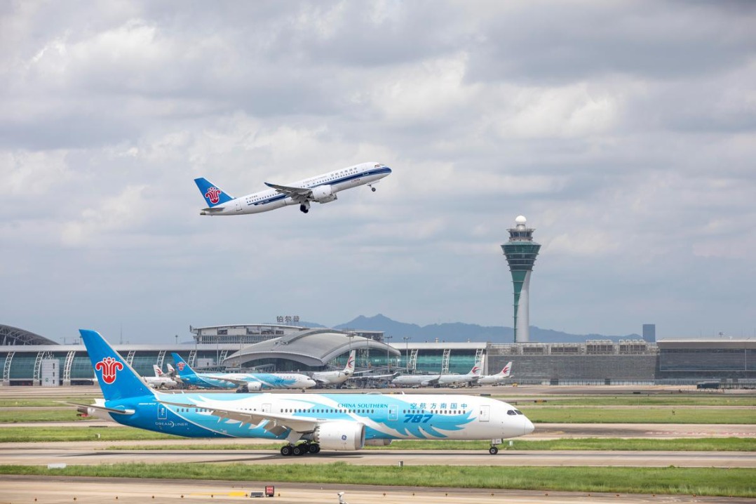 Guangzhou Baiyun Airport sees steady growth in 2025